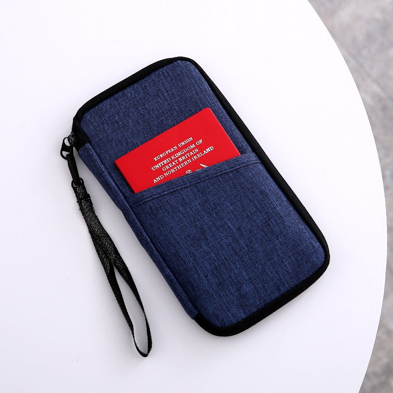 Travel Passport Purse Multifunction Credit Card Package Travel Accessories Storage Bag Waterproof Portable Card Package