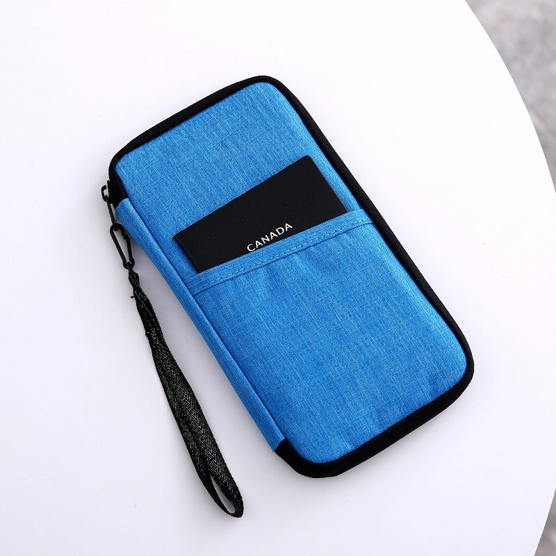 Travel Passport Purse Multifunction Credit Card Package Travel Accessories Storage Bag Waterproof Portable Card Package